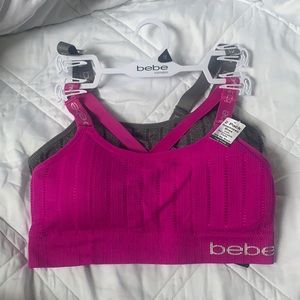 Bebe 2 pack sports bras